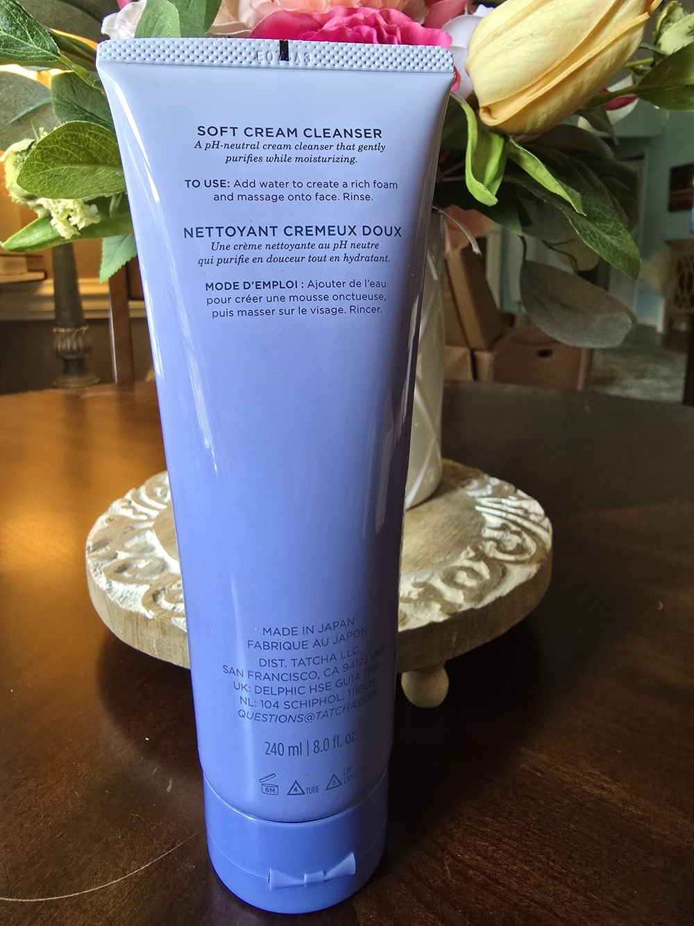 Tatcha The Rice Wash BIGGU SIZE 240ml/8floz NIB - Picture 4 of 7